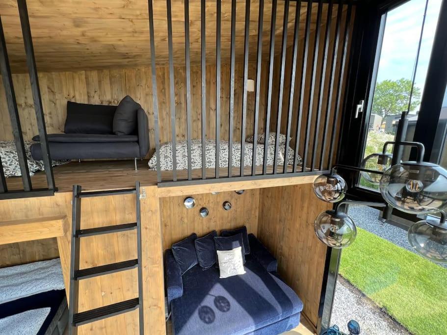 Attraktiv & Smart Funkishytte Pa Nes Strandhager. Arnes  Luaran gambar